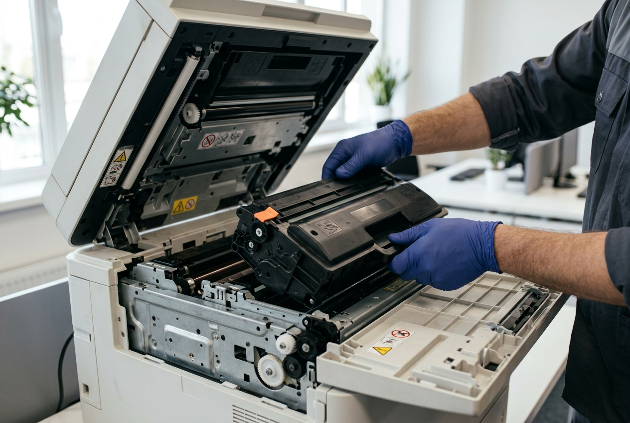 Tooneri vahetus hoolduses