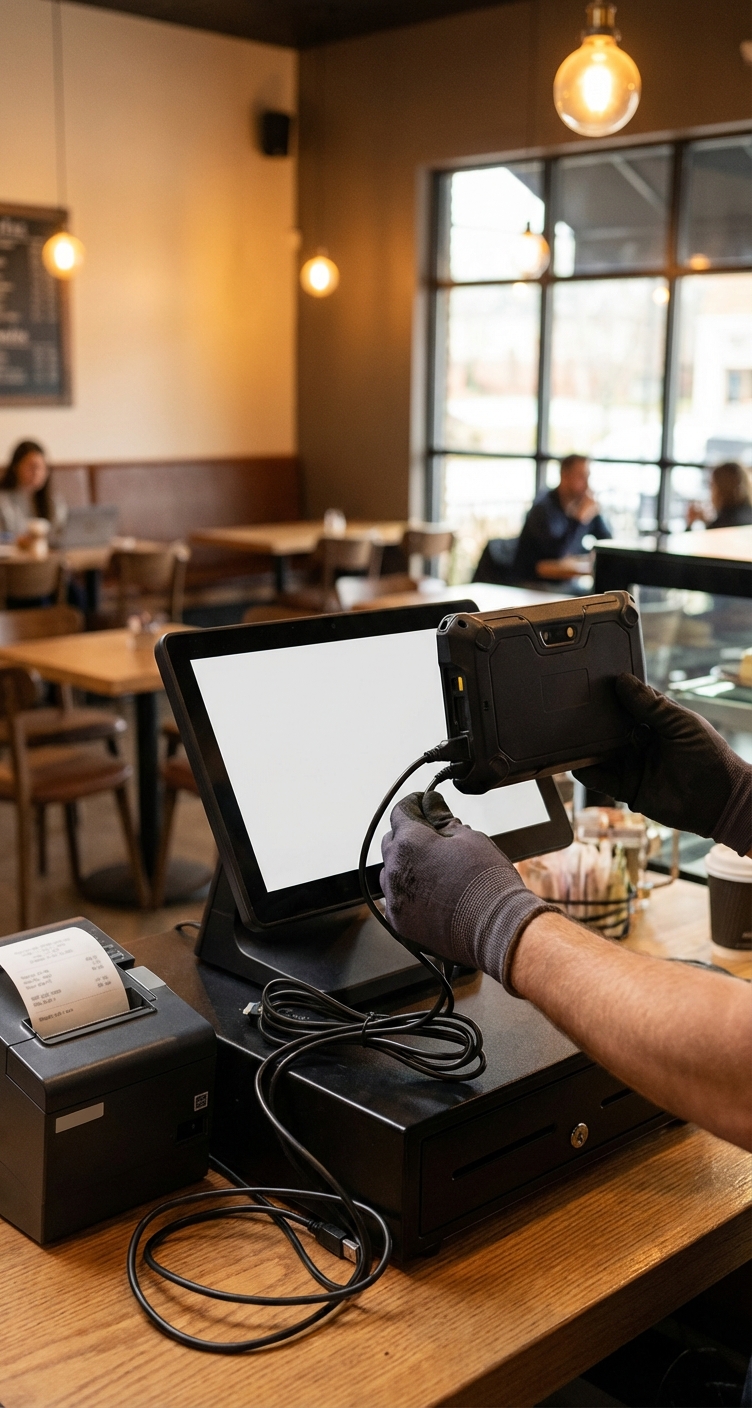 kassaseadmete rent paigaldus