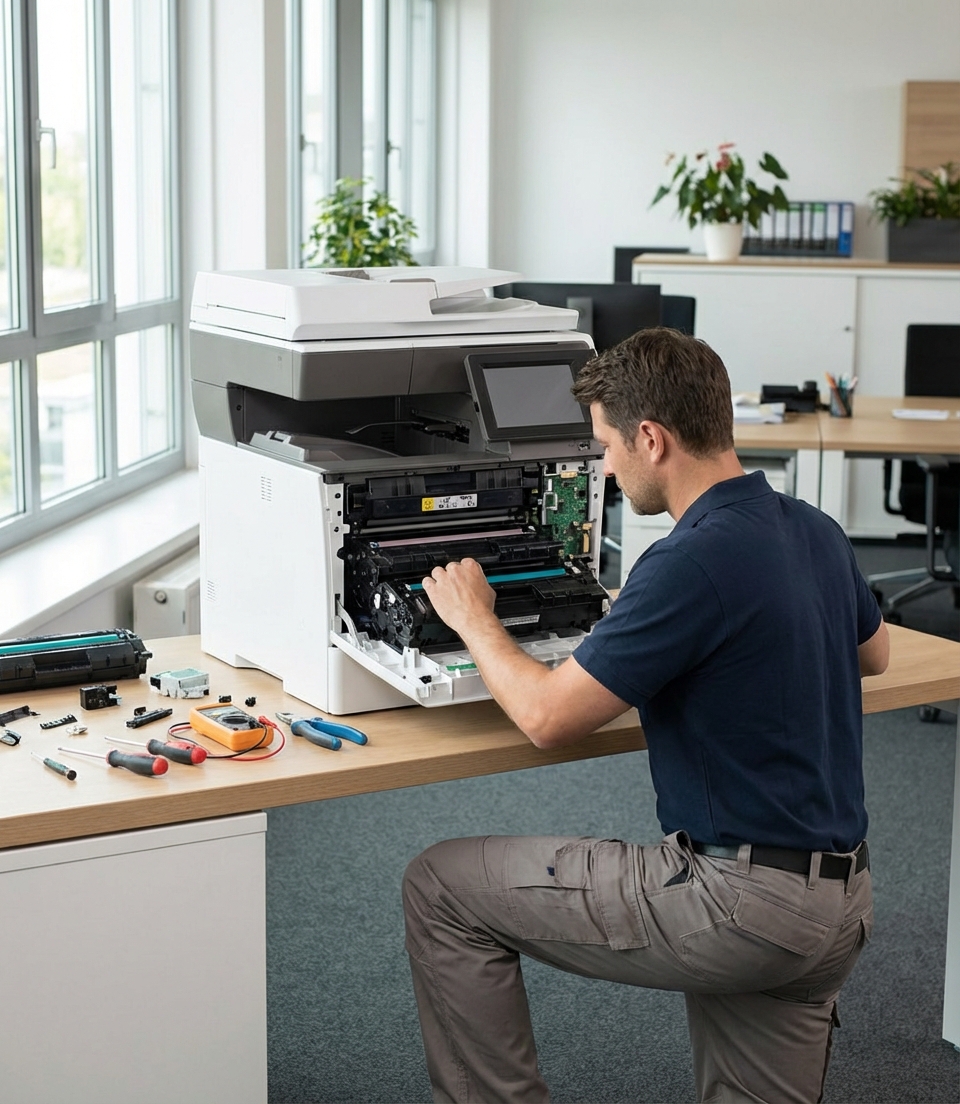 Printeri hooldus kontoris